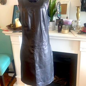 BANANA REPUBLIC leather lbd